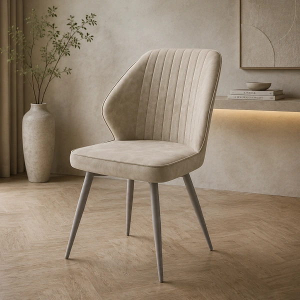 Стул MICHAEL-R LATTE KIPRUS 2 BK Квадратные(R)